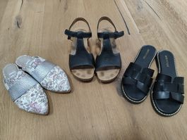 Sommerschuhe, div. Marken, Grösse 37, Top Zustand