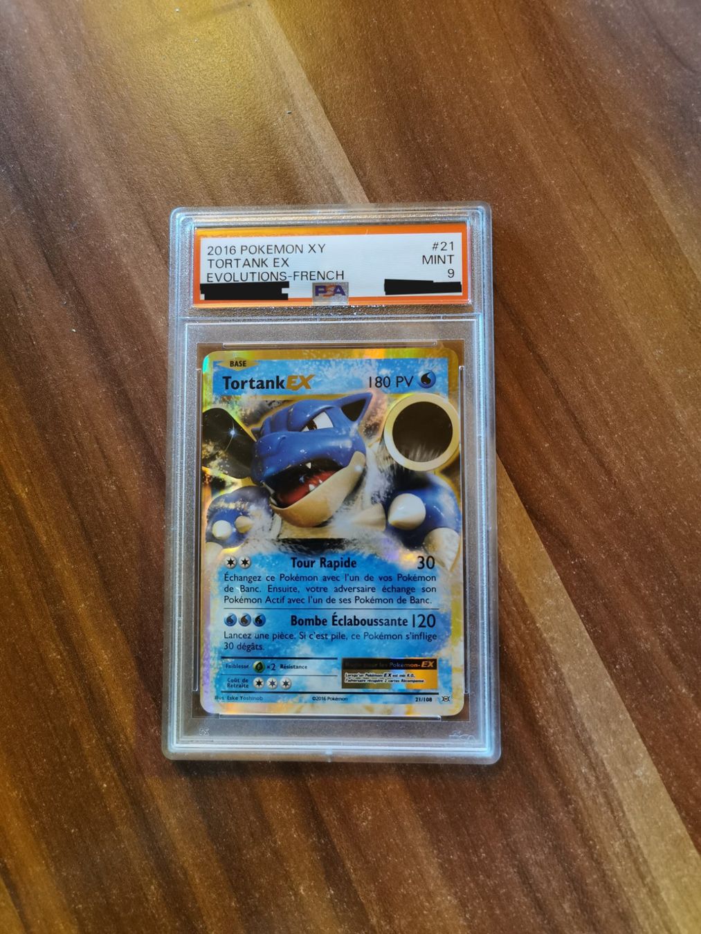 Pokémon Cartes à collectionner: Tortank EX XY Evolution - FR - PSA9 – Neuf (Voir description) à Le Bry par azaelia85