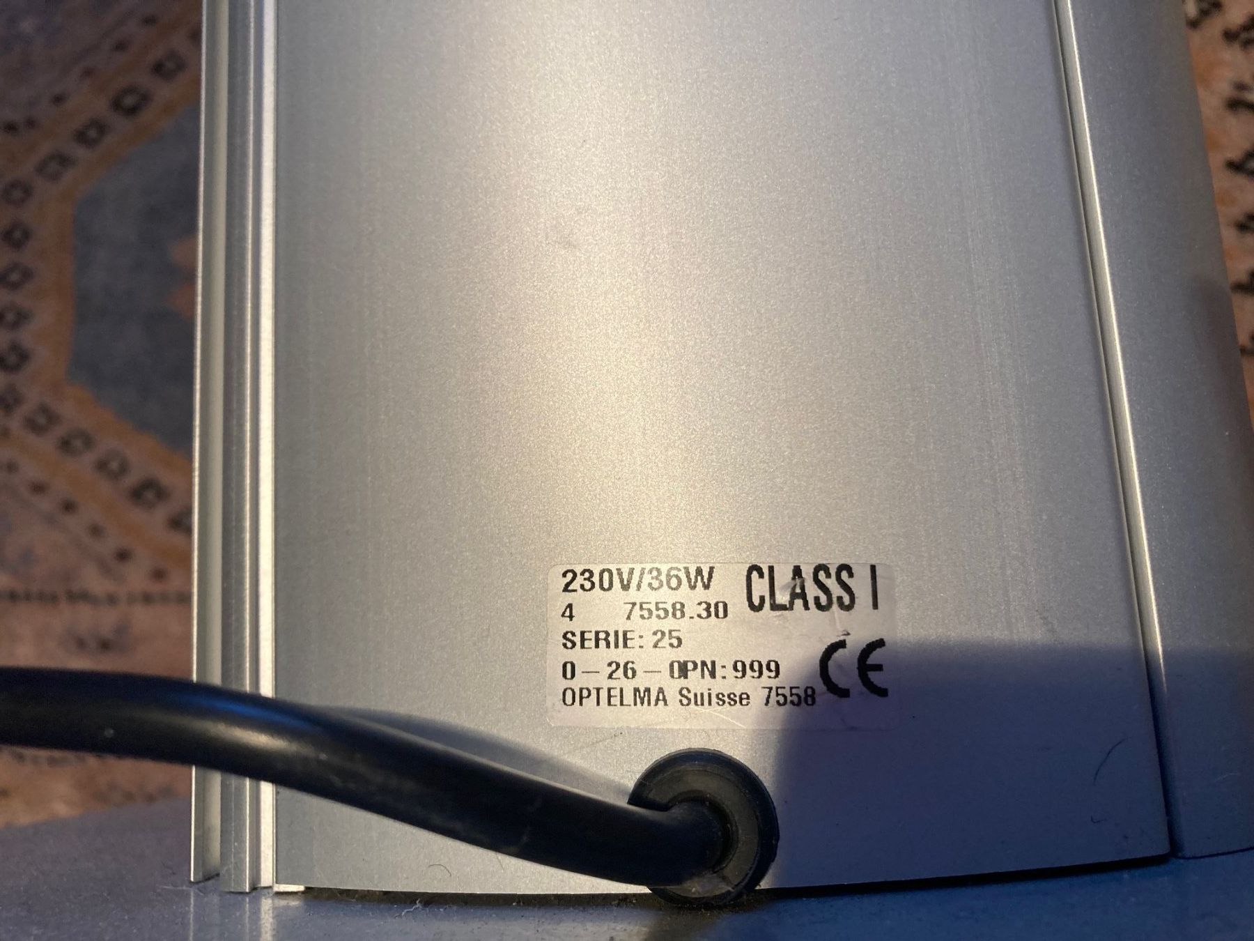 Lampade: Optelma Stehleuchte Serie 25 – Usato da Gelterkinden venduto da Busfreak 3