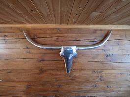Stier Deko Alu 