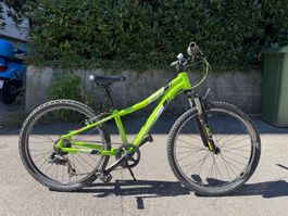 Schönes Cannondale Kindervelo, 24 Zoll, grün
