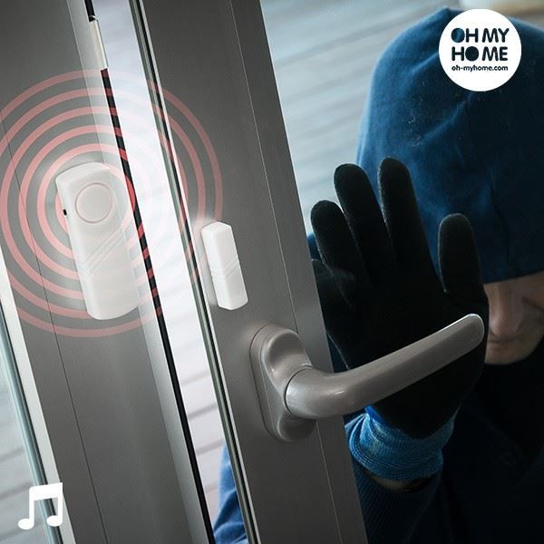 WER Doberman Security, Fensteralarm, Mit 100-dB-Ala Produktbild-Vorschau 1