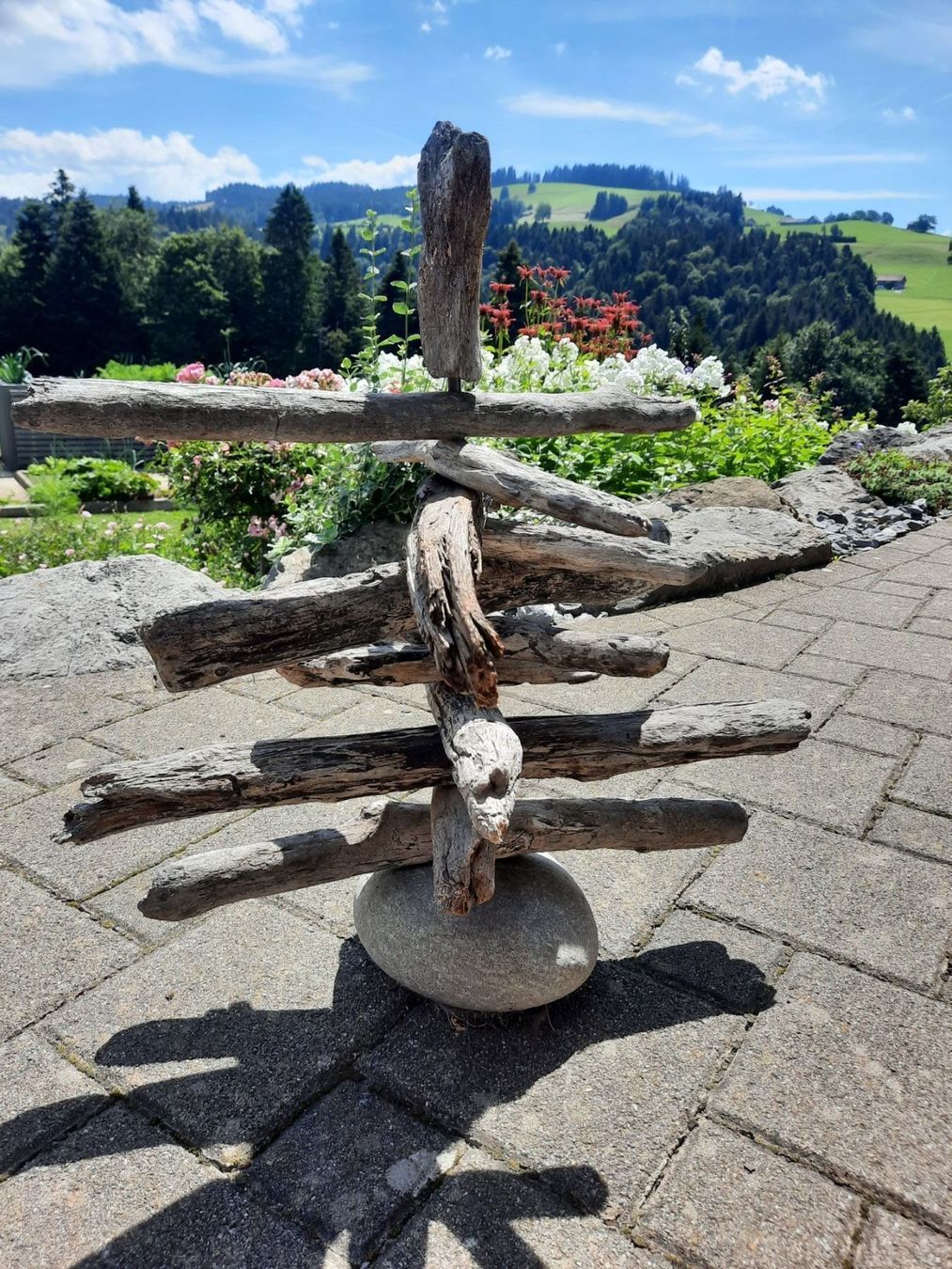 Sculture & Statue: Schwemmholzsäule,Dekoration – Usato da Wattwil venduto da Parase