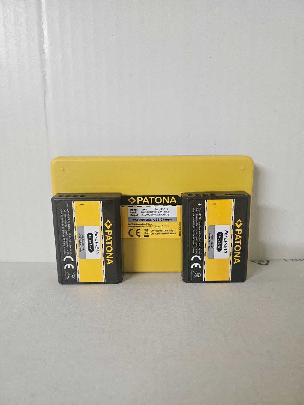 Canon Batterie: Patona Canon LP-E10 – Nuovo (secondo la descrizione) da Grosswangen venduto da Telepathy 1