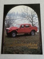 Automobil Prospekt / Lamborghini LM 002 Ausgabe ca. 1986