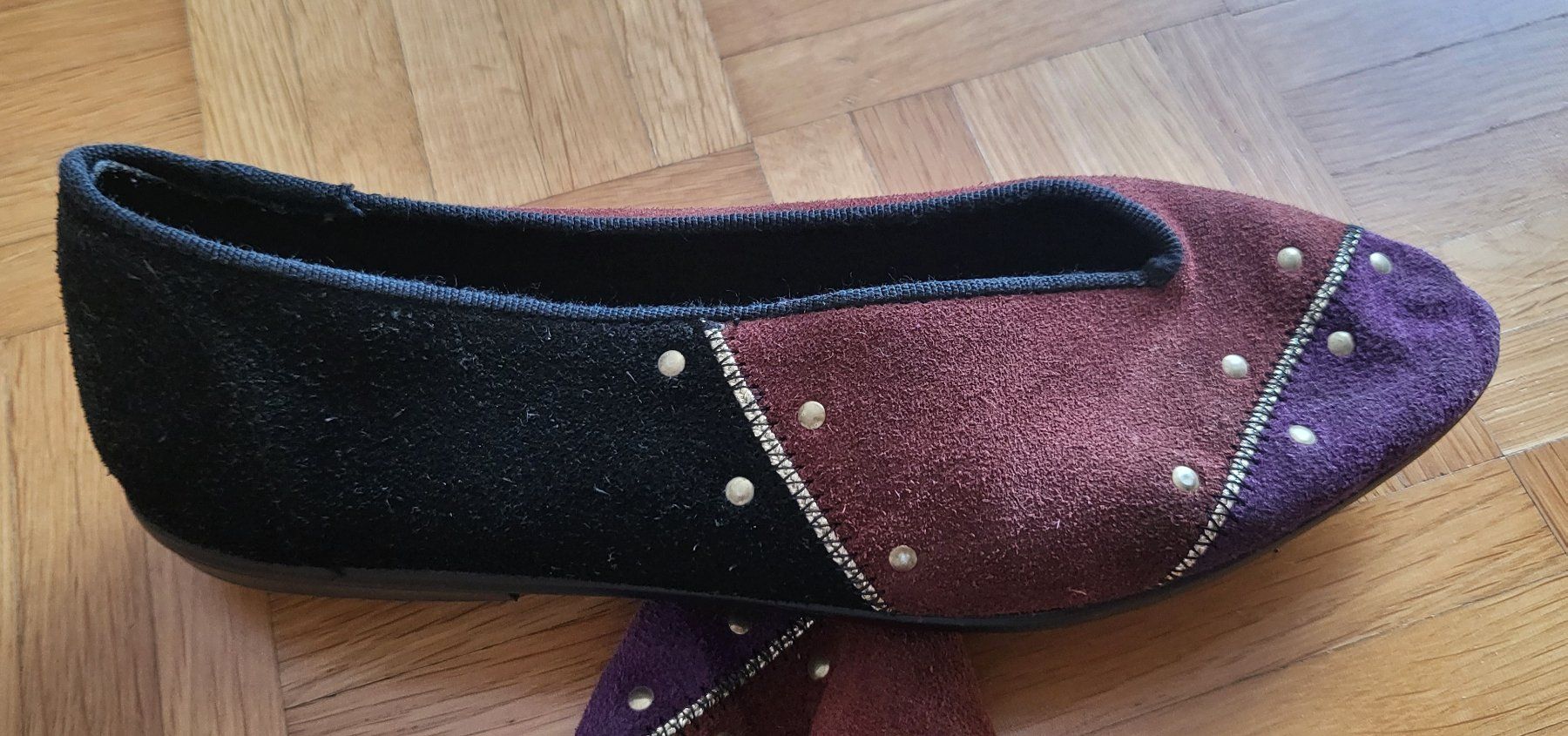 Scarpe da donna: Damen Ballerinas Leder mix, Gr. 38 – Usato da Adlikon b.Regensdf venduto da YvZi