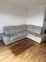 Ecksofa in Echtleder