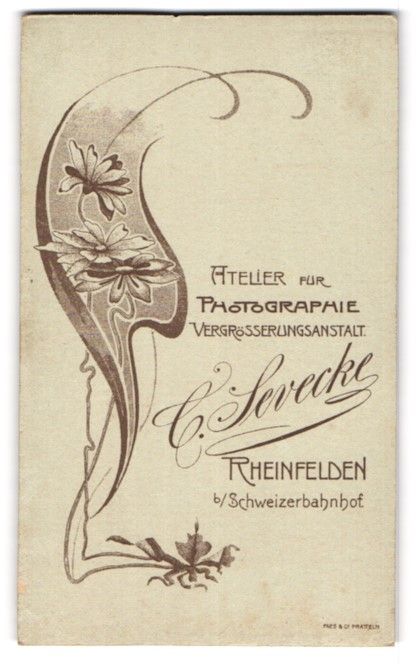 Fotografie & Manifesti: Fotografie C. Sevecke, Rheinfelden, beim – Usato da Berlin venduto da bartko-reher