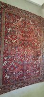 Perserteppich, rot gemustert, traditionell, Vintage Look