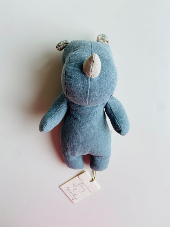 YooHoo Rino Nashorn Stofftier – 20,3 Cm, Blau, Aus Der Netflix-Serie YooHoo
