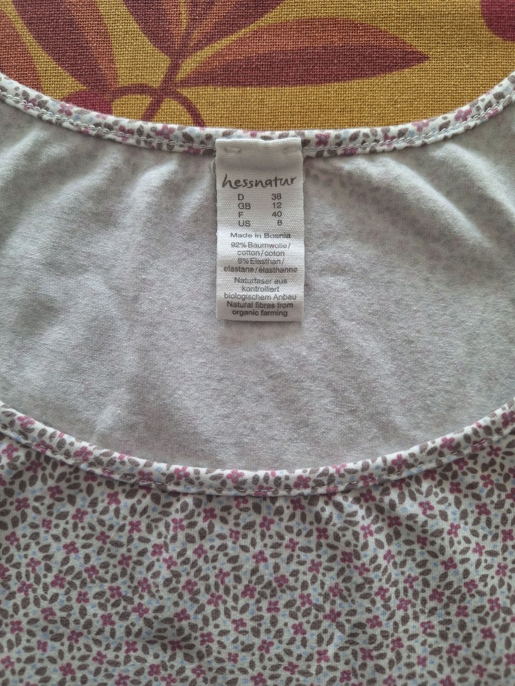 Hessnatur Altra biancheria intima: Hessnatur Unterhemd 38 – Nuovo e nell'imballaggio originale da Winterthur venduto da Cochondelaine 1