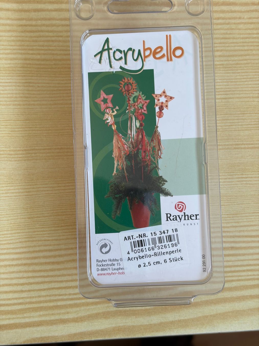 Tutte le decorazioni: Acrybello - Sterne – Nuovo e nell'imballaggio originale da Orpund venduto da Shivatiger 4