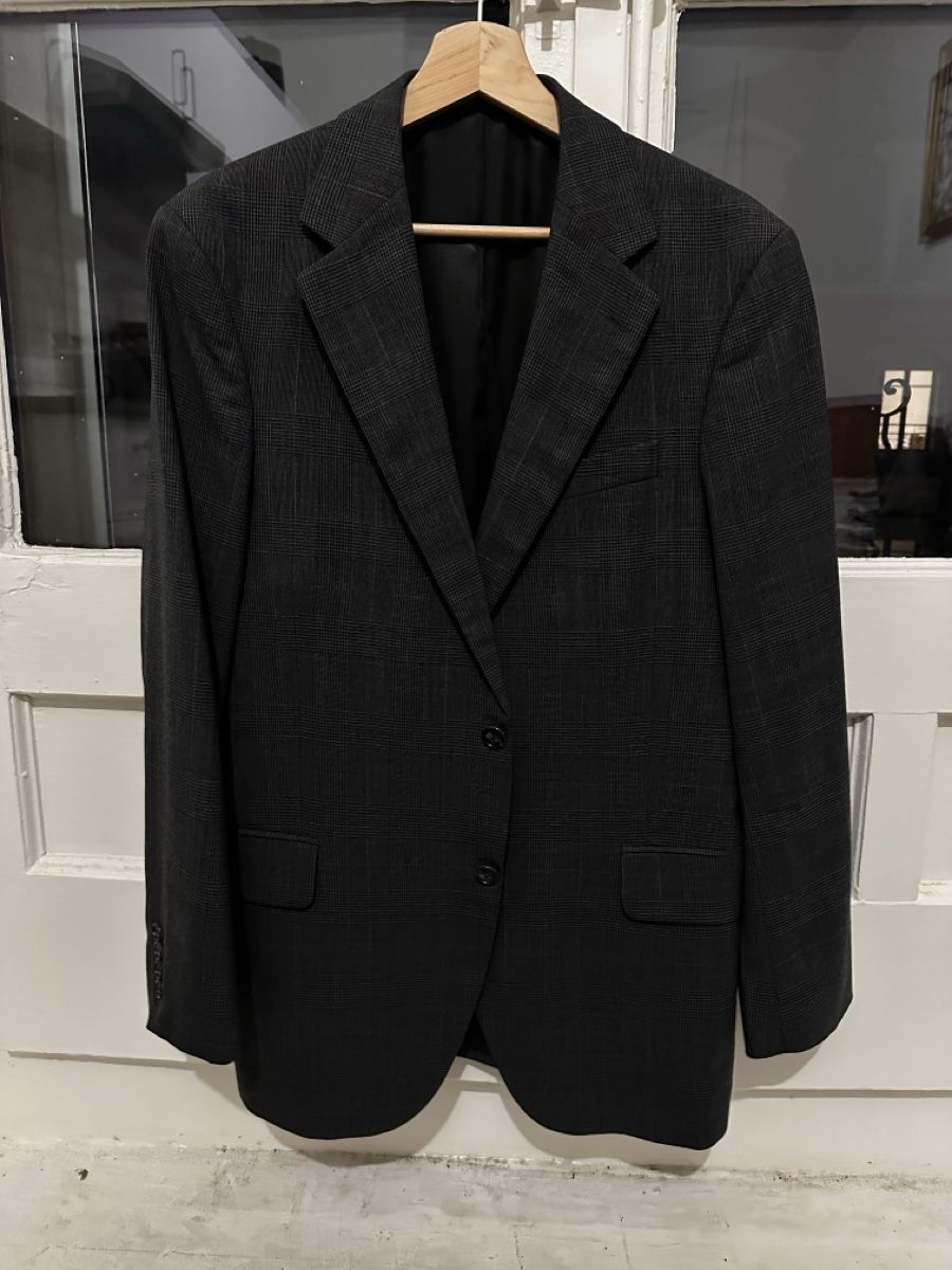 Completi: Men's Checkered Blazer - Stylish and Versatile for Autumn – Usato da Genève venduto da fil_6zdf