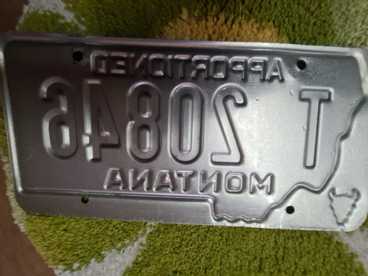 Insegne: Nummernschild USA – Usato da Bellerive VD venduto da Hermes5 1