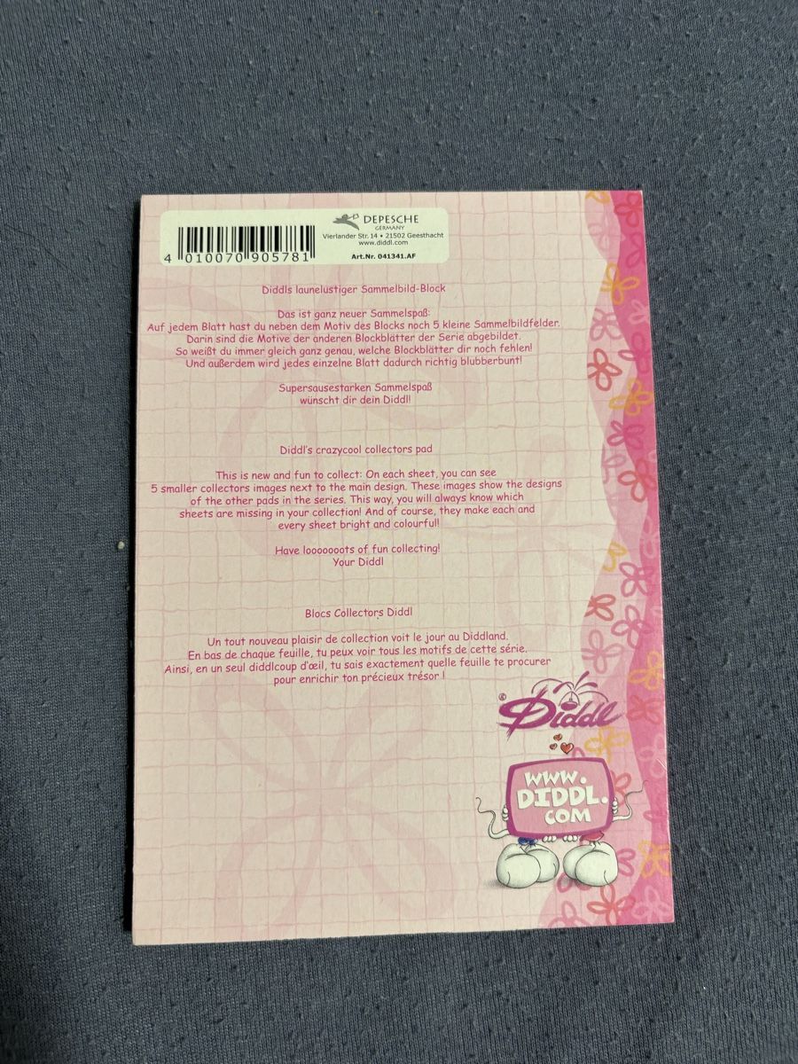 Papier: Diddl Block – Neuf (Voir description) à Jona par xweeknd 1
