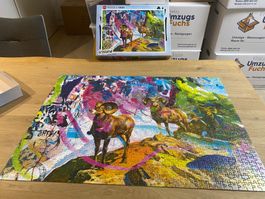 Puzzle Big Horns 1000 Teile