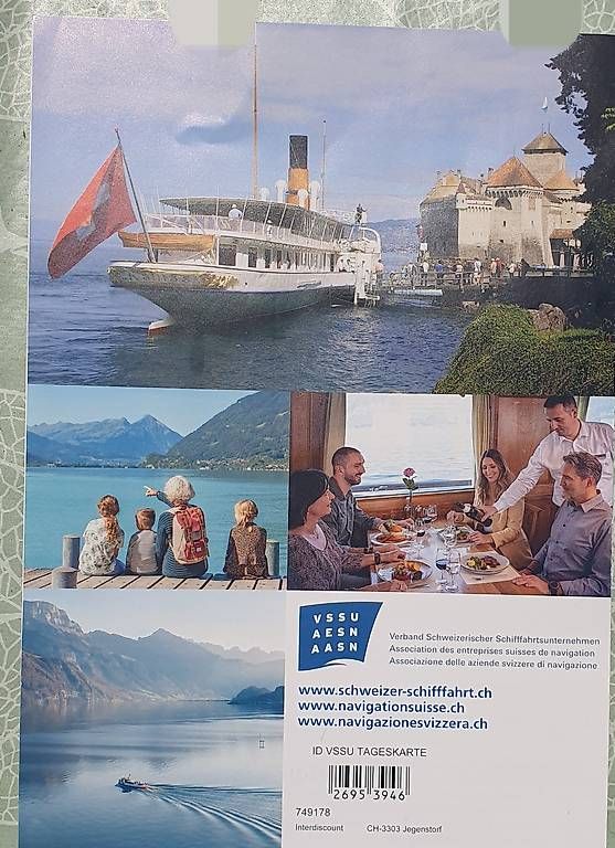 Billets: Cartes journalière Lacs Suisses – Neuf avec emballage d'origine à Servion par meno999 2