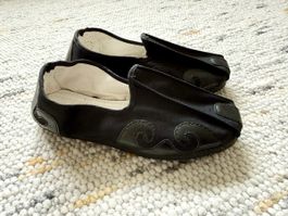 Traditionelle Wudang Kung Fu / Tai Chi Schuhe mit Echtleder 