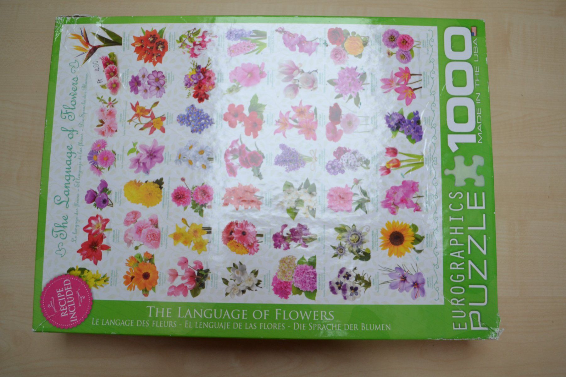 Puzzle: Puzzle 1000 / Blumen – Usato da Beinwil am See venduto da kajak55