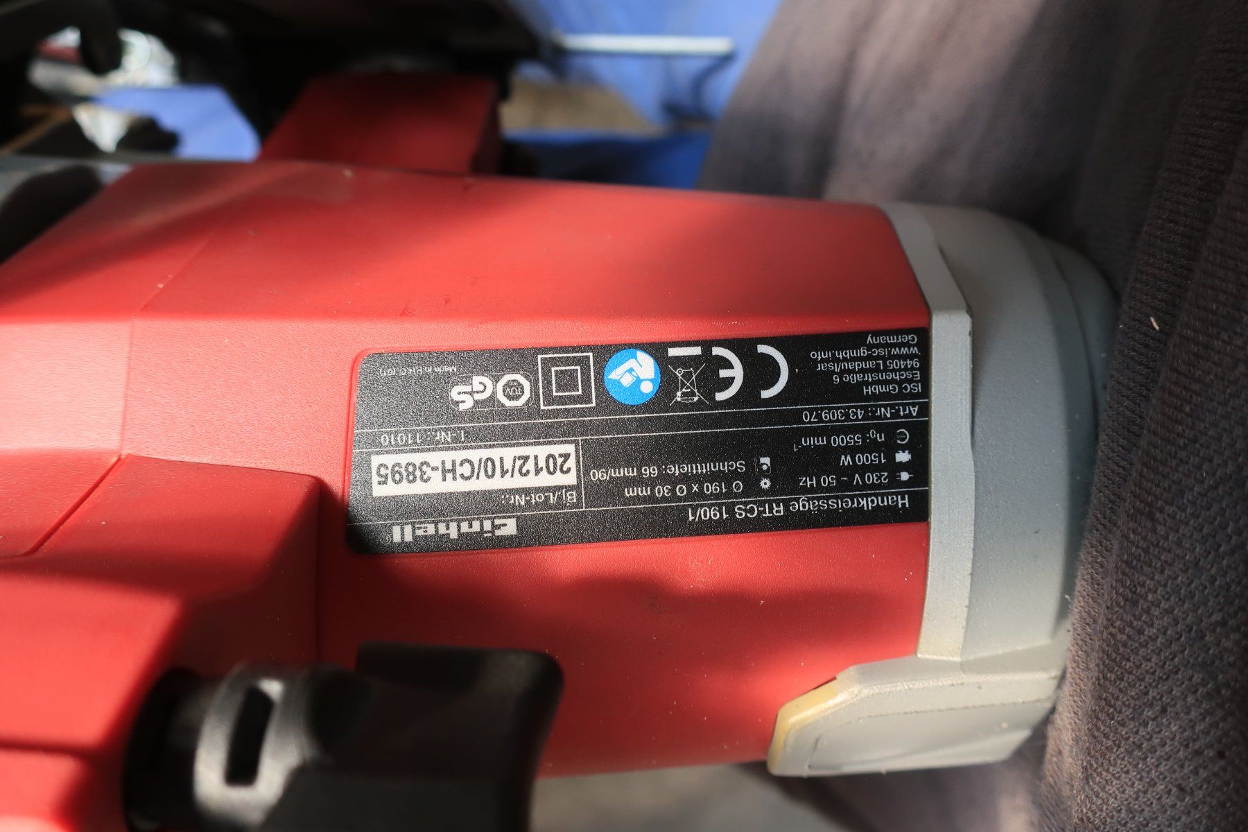 Einhell Seghe: Einhell Handkreissäge RT CS 190/1 fx – Usato da Dietikon venduto da Baro4 3