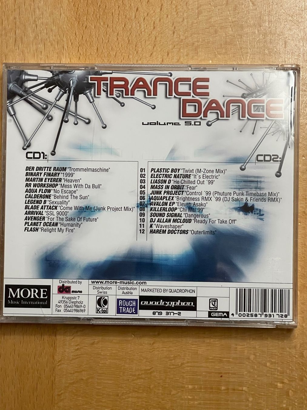 Livres audio: Trance Dance Volume 5.0 – D'occasion à Rüti ZH par alumedien 1