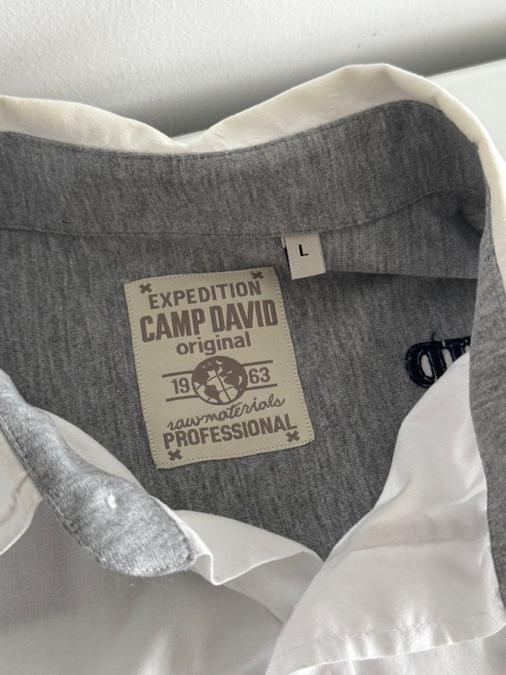 Camp David Camicie: Camp David Hemd, Grösse L, Weiss, gebraucht – Usato da Uhwiesen venduto da mic_kd6g 6