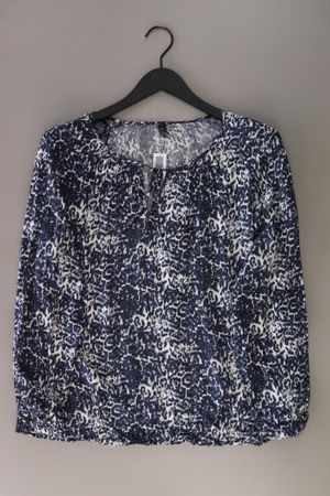 soyaconcept Langarmbluse Gr. XXL blau