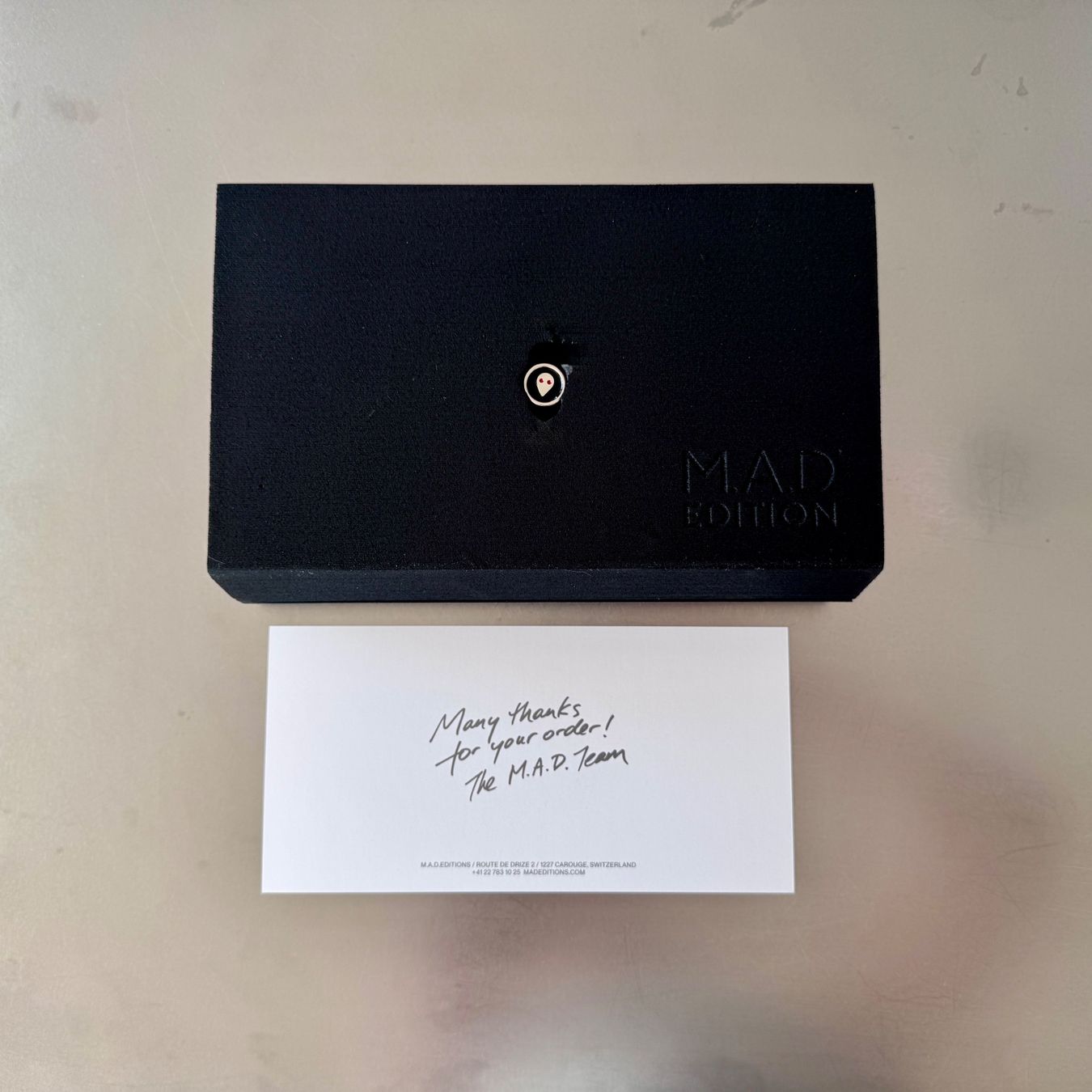 MB&F Orologi: Neuwertige M.A.D.Editions M.A.D.2 R&B mit Box – Nuovo e nell'imballaggio originale da Glattpark (Opfikon) venduto da marionsch 8