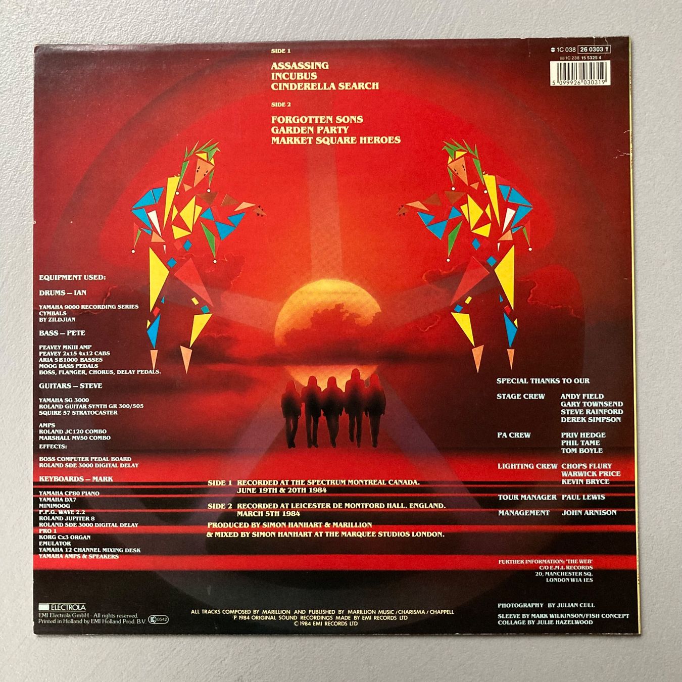 Dischi in vinile: Marillion - Real to Reel - LP – Usato da dachsen venduto da oheio 1