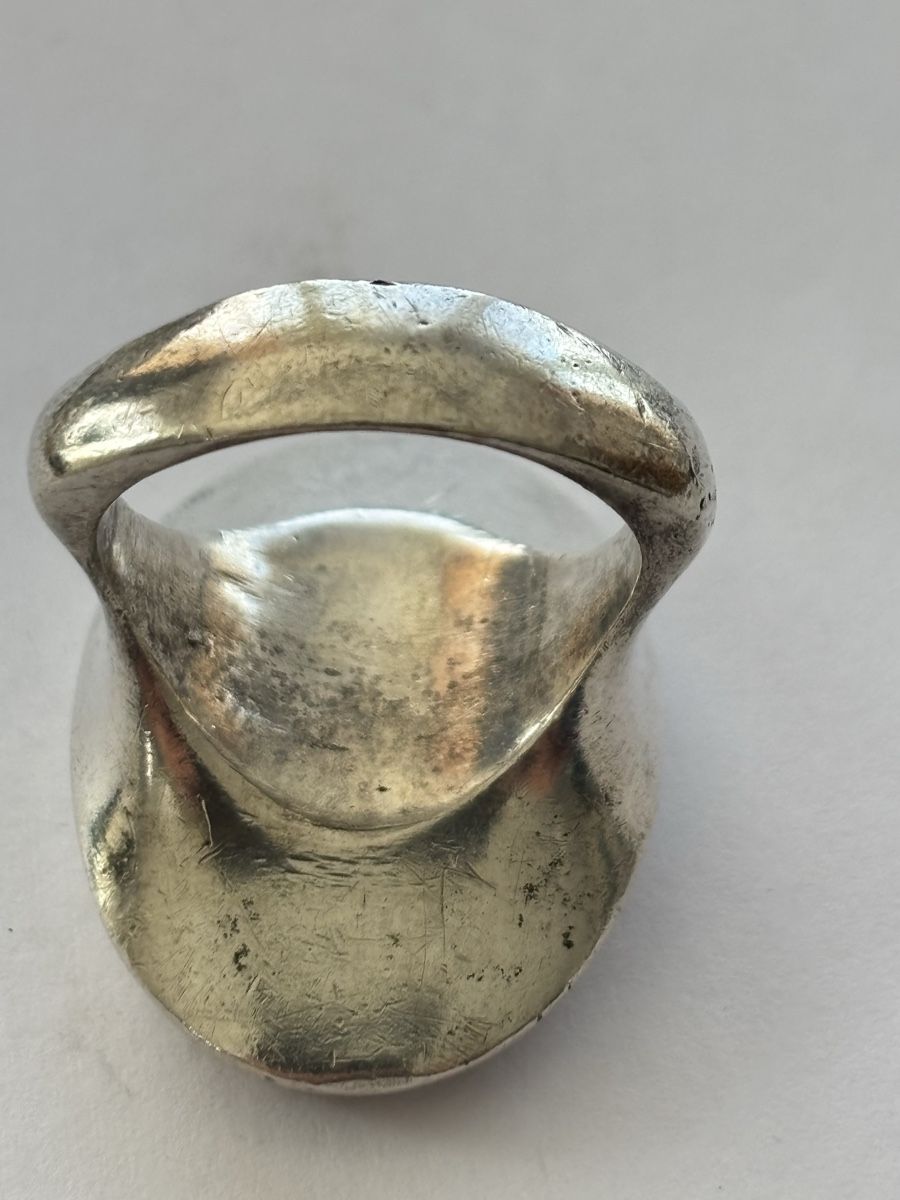 Ringe: Schöner Vintage Onyx Silberring 800er – Gebraucht aus Langnau am Albis von flusspflege 4
