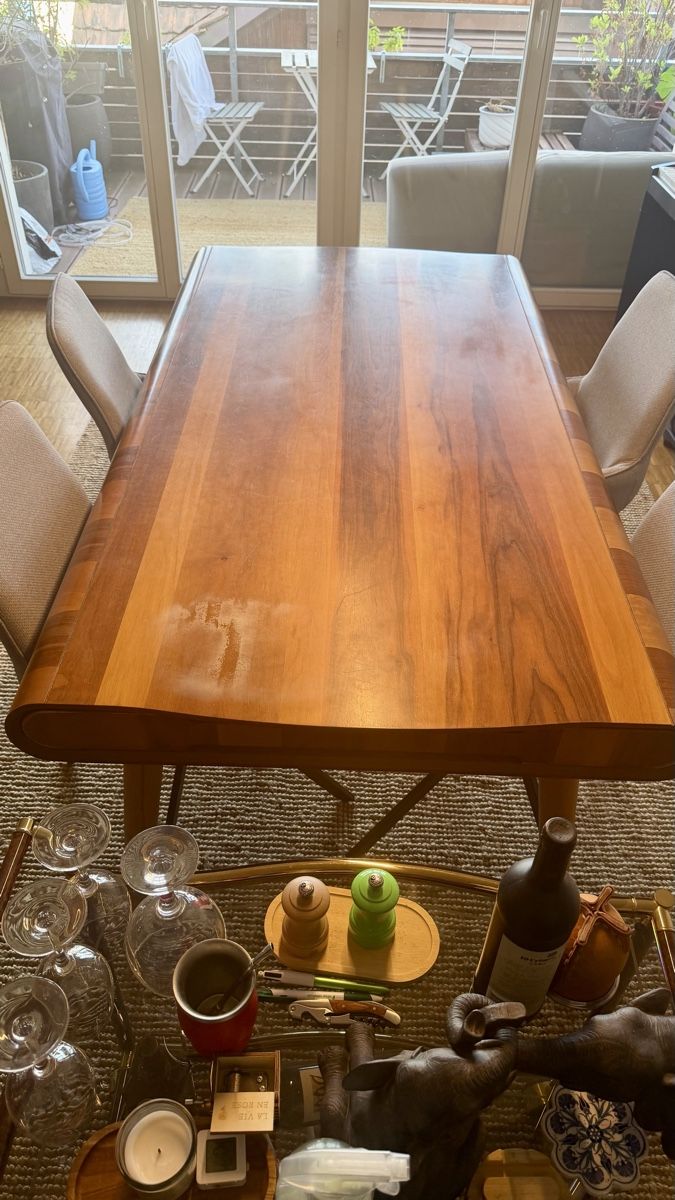 Tische: Dining Table Wood with Drawer good condition – Gebraucht aus Steinhausen von fmu_8zjs