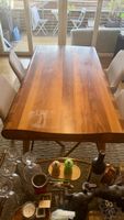 Dining Table Wood with Drawer good condition
