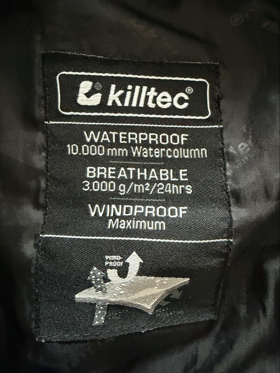 Killtec Cappotti: Killtec Outdoormantel, Gr. 40 wasser- und winddicht, olive – Usato da LUZERN venduto da Supigers 7