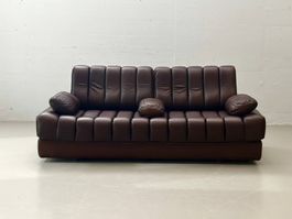 Ikonisches Schlafsofa DS-85 von De Sede Cognac-Braun, 1960