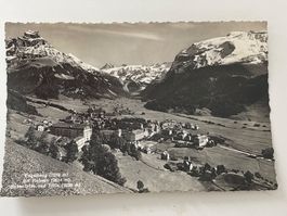 Antike ASK Engelberg, mit Titlis im Hintergrund um 1938
