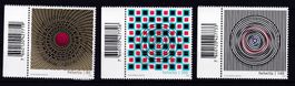 2010, SATZ, SONDERMARKEN OPTISCHE KUNST, ET-VOLLSTEMPEL