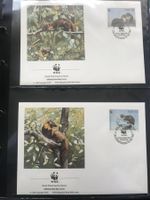 WWF Irland 1992 Edelmarder Satz Ersttagsbriefe