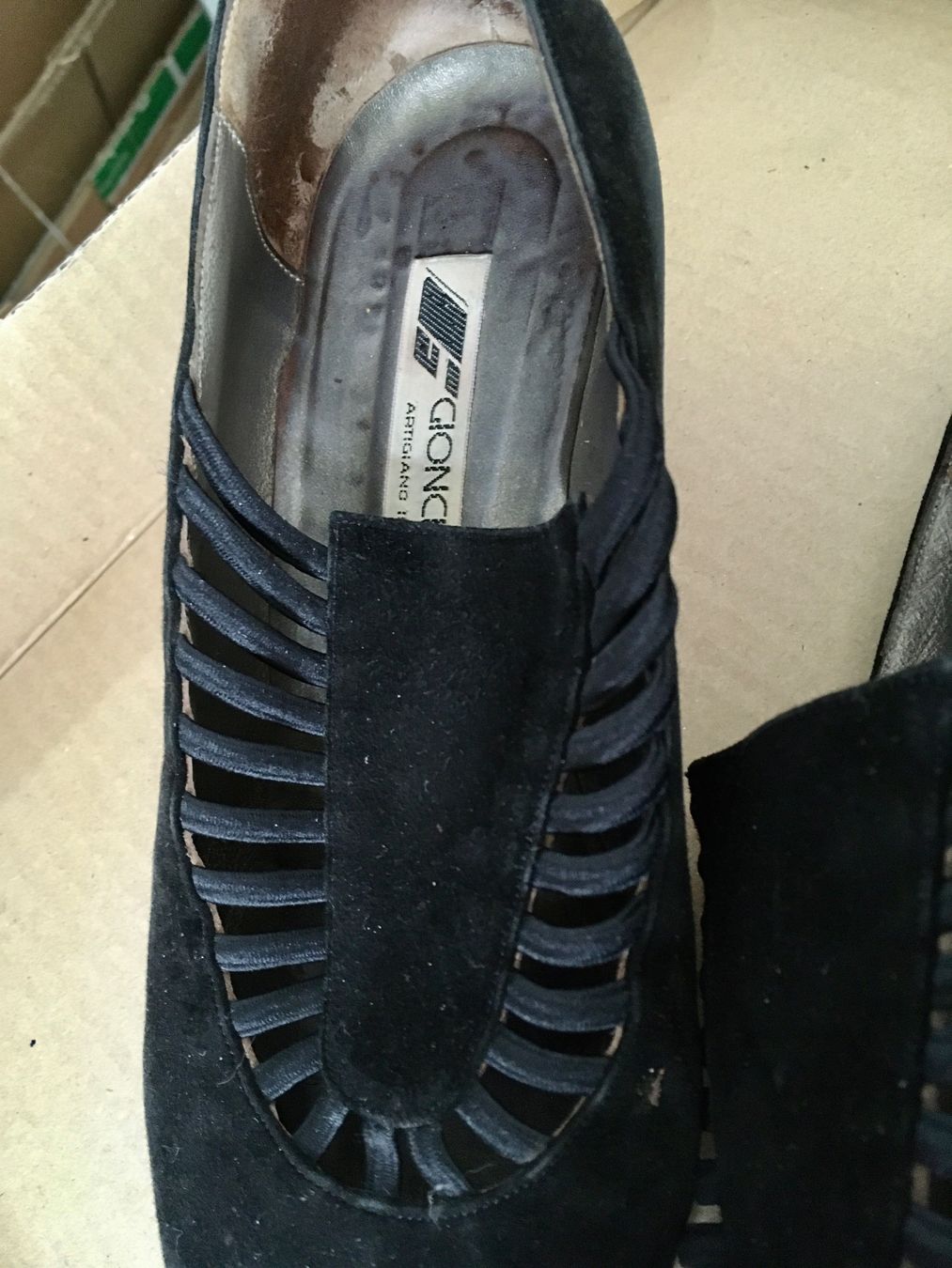 Scarpe da donna: Schuh Gr. 8,5 LEDER, Made in Italy – Usato da Bellinzona venduto da LuganoBoutique 2