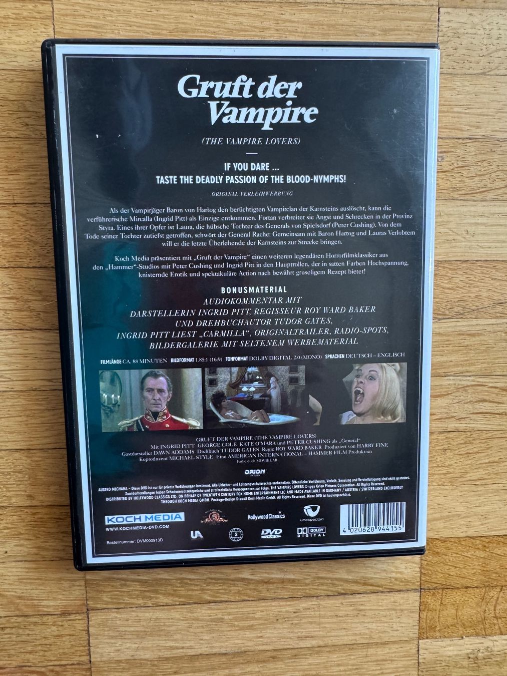 Alle DVDs: GRUFT DER VAMPIRE  (DVD) HAMMER FILMS – Gebraucht aus Basel von san_2qlq 1