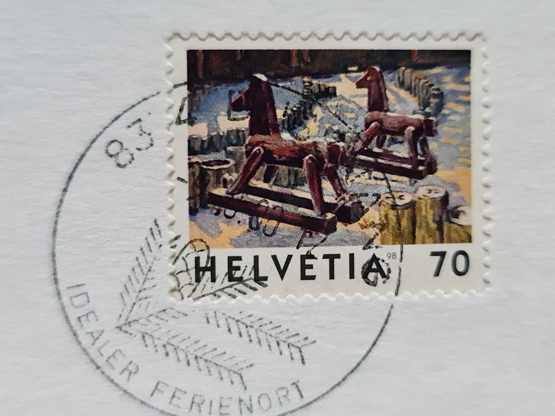 Cartoline postali: Ansichtskarte Kneipp Hof Dussnang 2000 – Usato da Dintikon venduto da Vexi 1