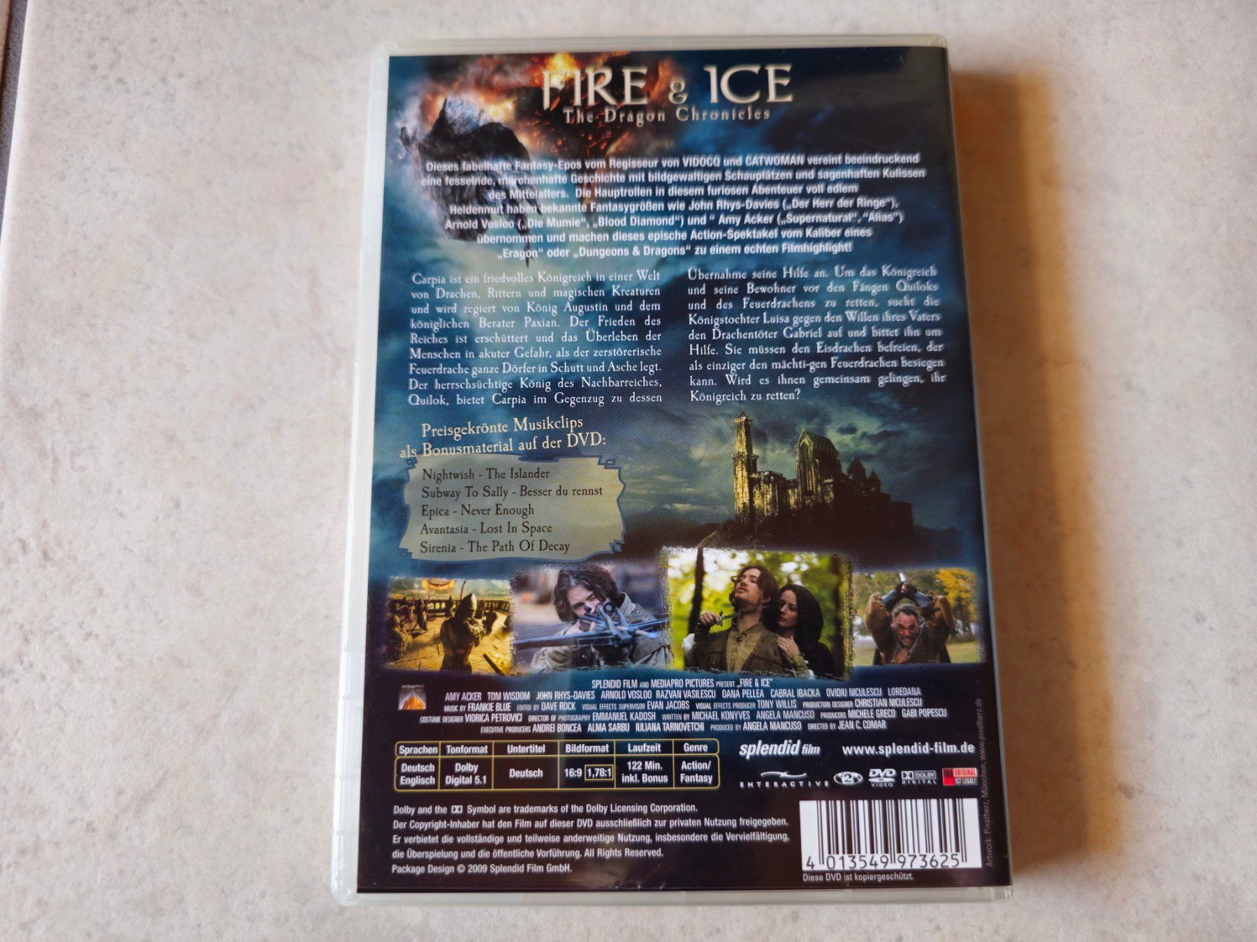 Tutti i DVDs: Fire & Ice  -  The Dragon Chronicles – Usato da Schneisingen venduto da backstore24 1
