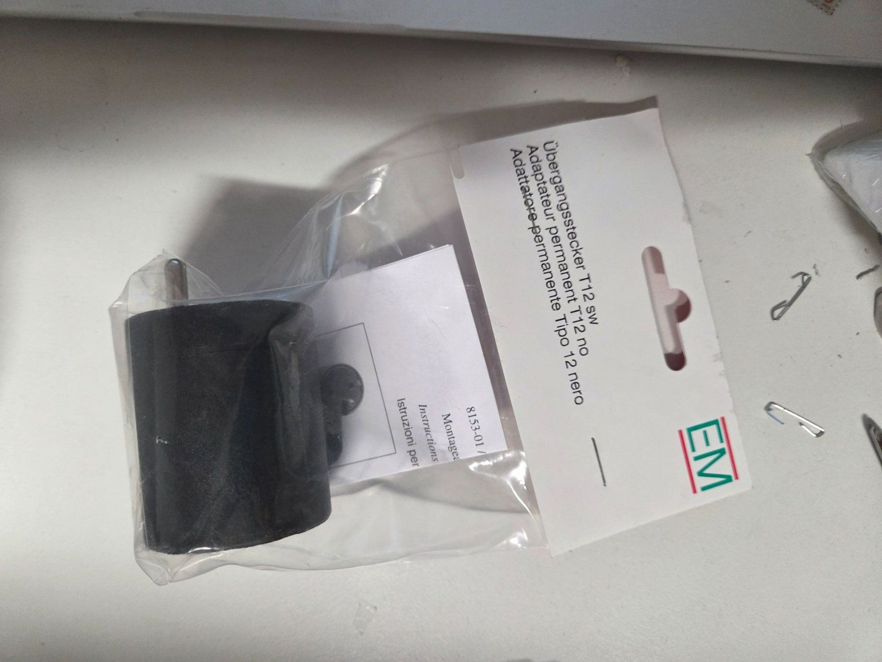Unità & Adattatore: Übergangsstecker Schweiz zu Schuko Fixadapter T13 T12 – Nuovo e nell'imballaggio originale da Zürich venduto da Alibaba1234 2