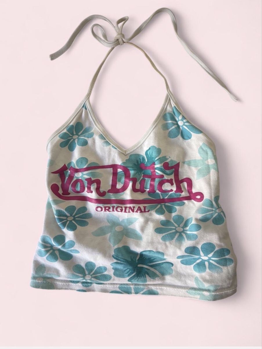 Top: Von dutch halter top – Usato da Basel venduto da Mellychee