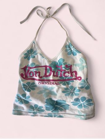 Von dutch halter top