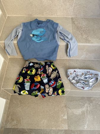 Badeset UV Shirt, Badehose für Baby u.a. My Hyphen, Gr. 80