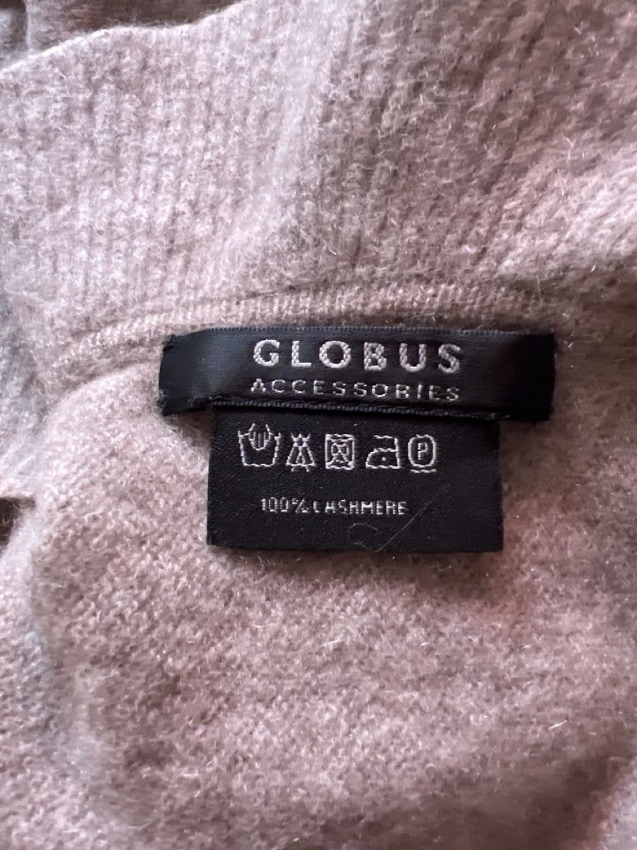 Globus Foulards, Tücher & Schals: Damen Schal Globus 100% Kaschmir beige – Gebraucht aus Bern von LinoM 1