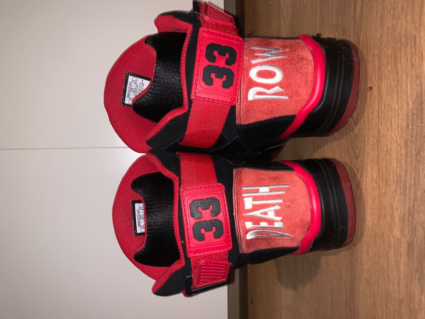 Scarpe da uomo: Chaussure Patrick Ewing death row record 42.5 – Nuovo (secondo la descrizione) da Bercher venduto da nat_bb86