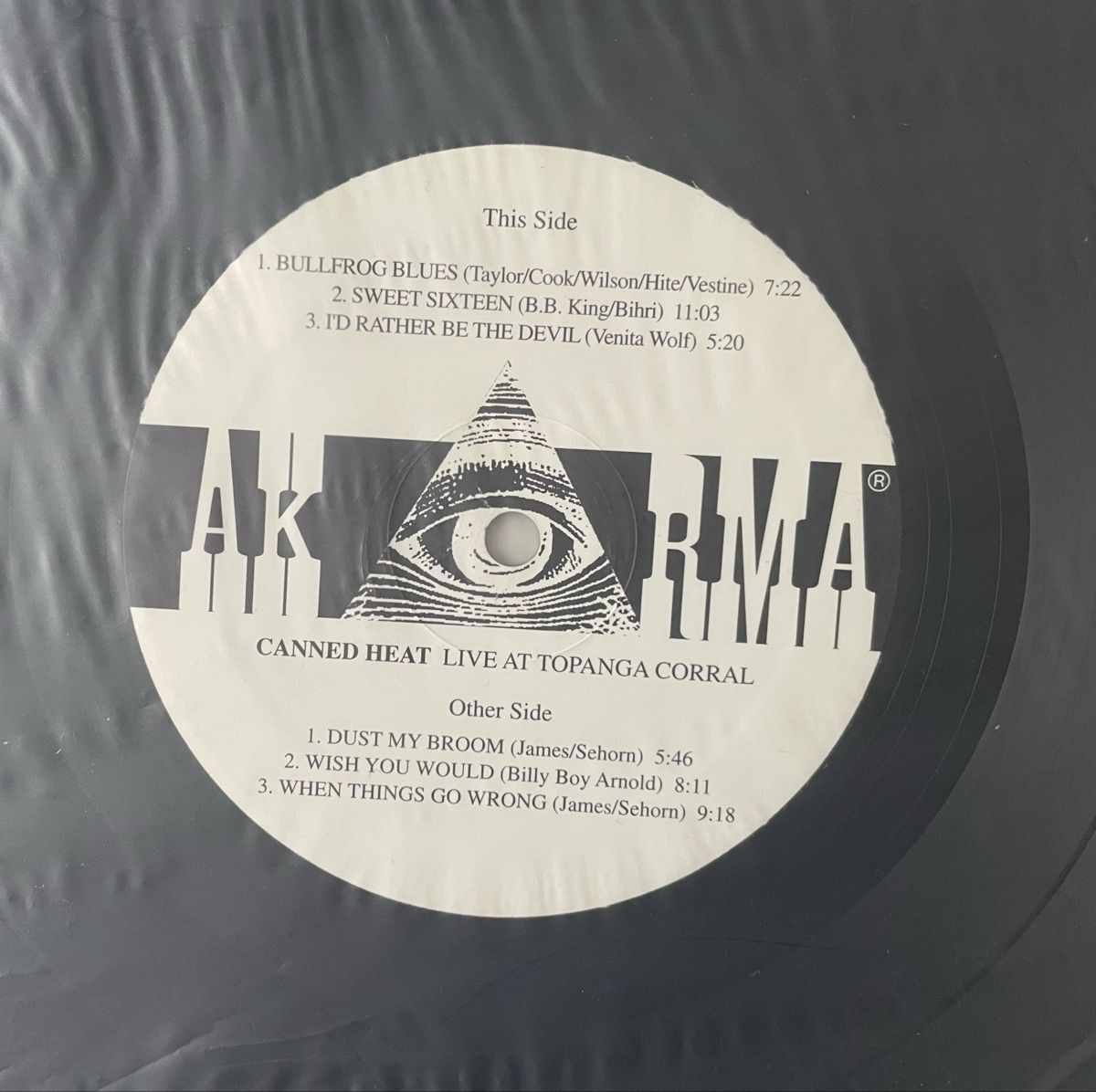 Dischi in vinile: Canned Heat - AKARMA - Topango Corrall  – Usato da Olten venduto da Bluespapst 2