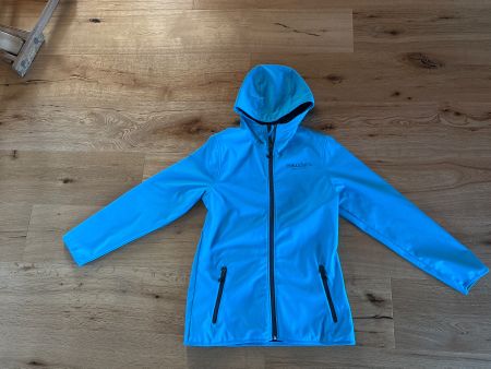 Softshell Jacke BelowZero blau mit Kapuze