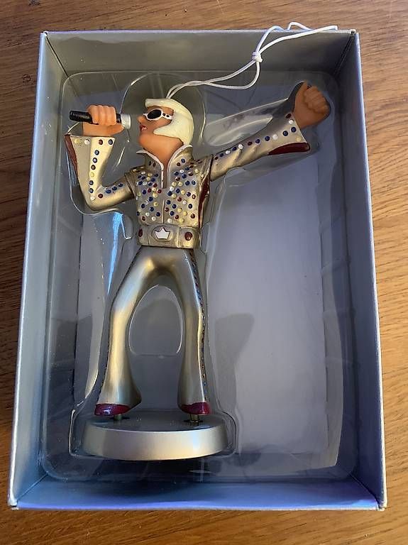 Statuette: Original Auto Wackel-Elvis multitronic Audi "The Fan" – Usato da Uttigen venduto da Bartolin78 1